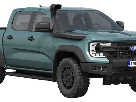 Ford-Ranger Super Duty 2026 3D Model