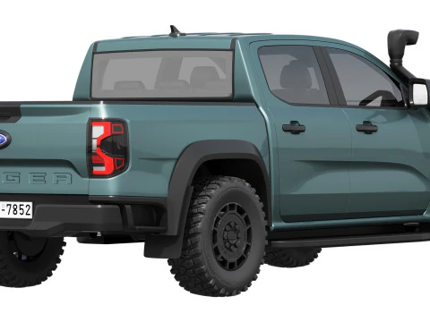 Ford-Ranger Super Duty 2026 3D Model