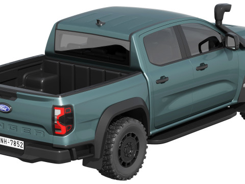 Ford-Ranger Super Duty 2026 Modello 3D