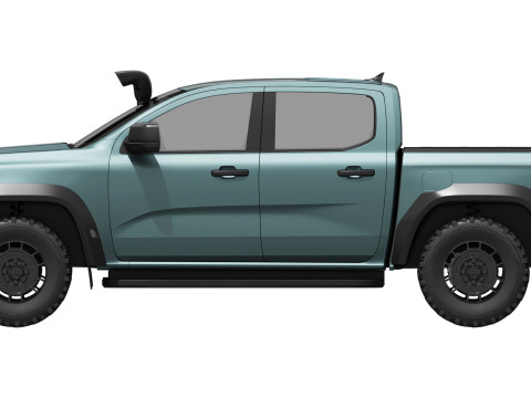 Ford-Ranger Super Duty 2026 Modello 3D