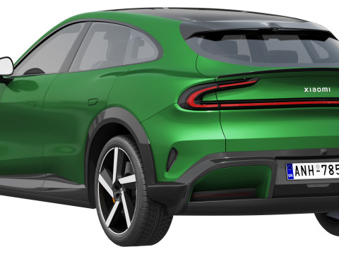 Xiaomi YU7 2025 3D Model