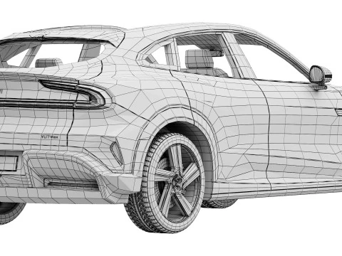 Xiaomi YU7 2025 3D Model