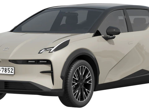 Zeekr X 2024 3D Modell