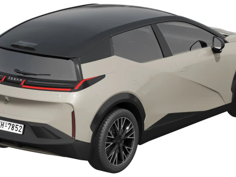 Zeekr X 2024 3D Model