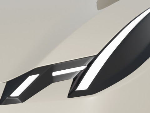 Zeekr X 2024 3D-Modell