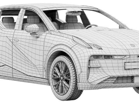 Zeekr X 2024 3D Model