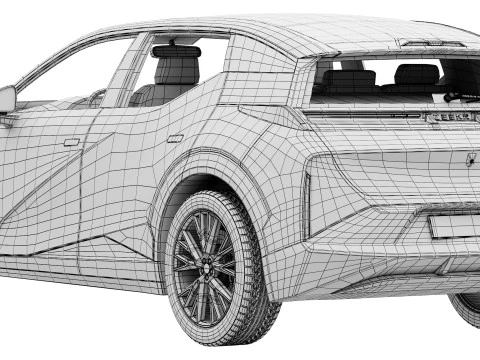 Zeekr X 2024 3D Model