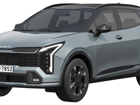 Kia Sportage GT-Line 2026 3D Model