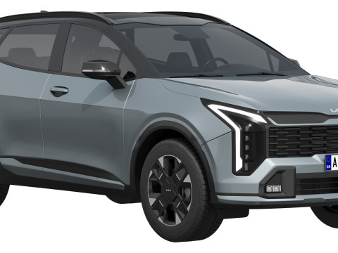 Kia Sportage GT-Line 2026 3D Model