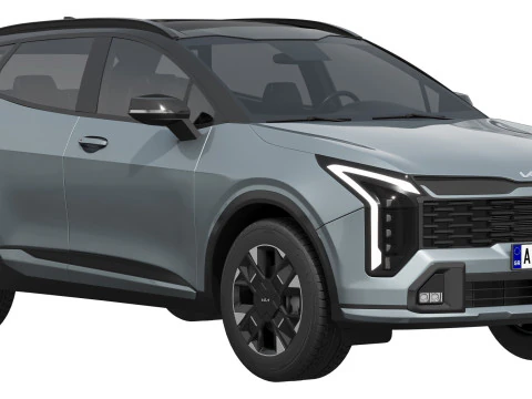 Kia Sportage GT-Line 2026 Model 3D