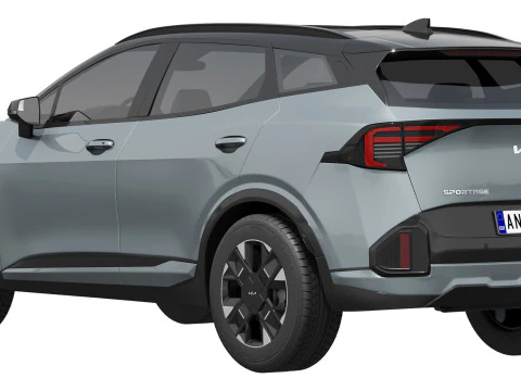 Kia Sportage GT-Line 2026 Model 3D