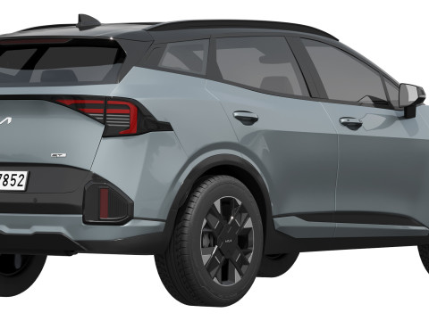 Kia Sportage GT-Line 2026 3D Model