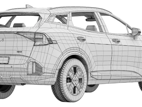Kia Sportage GT-Line 2026 Model 3D