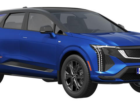 Cadillac Optiq-V 2026 Modèle 3D