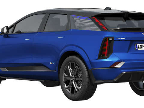 Cadillac Optiq-V 2026 Modèle 3D