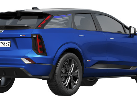 Cadillac Optiq-V 2026 Modèle 3D