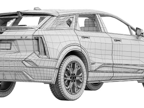 Cadillac Optiq-V 2026 Modèle 3D