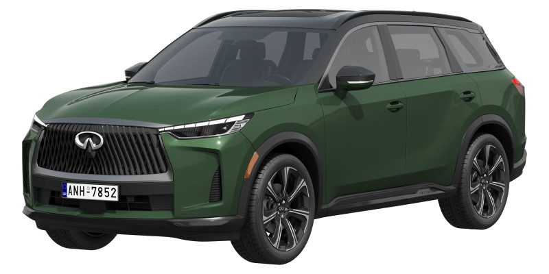 Infiniti QX60 Autograph 2026 3D-Modell .c4d .max .obj .3ds .fbx .stl .blend