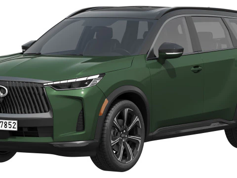Инфинити QX60 Автограф 2026 3D Модель