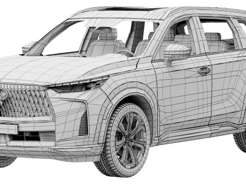 Infiniti QX60 Autograph 2026 3D-Modell