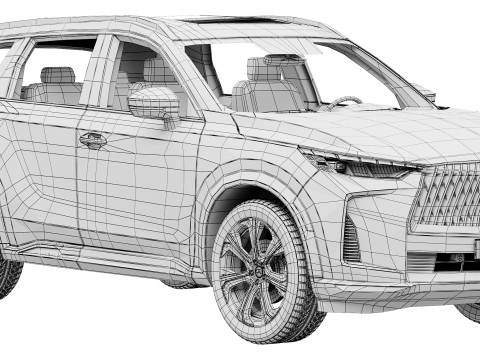 Infiniti QX60 Autograph 2026 3D-Modell