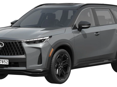 Инфинити QX60 2026 3D Модель