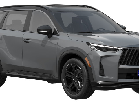 Infiniti QX60 2026 3D Model
