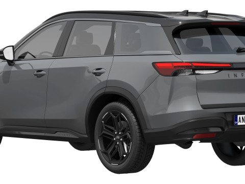 Infiniti QX60 2026 3D Model
