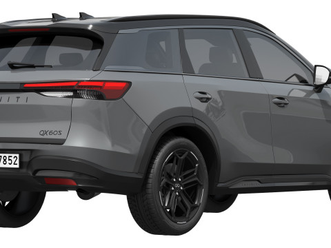 Infiniti QX60 2026 3D Model
