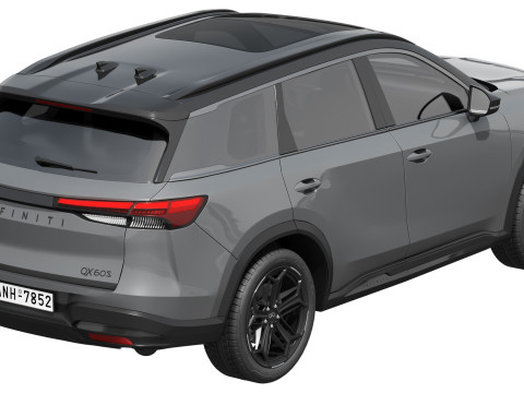 Infiniti QX60 2026 3D Model