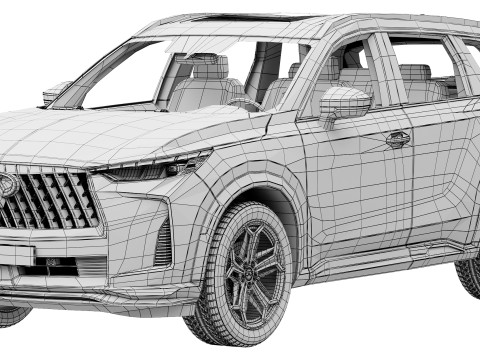 Infiniti QX60 2026 3D Model