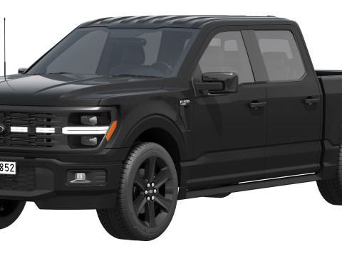 F-150 Lobo 2025 Model 3D