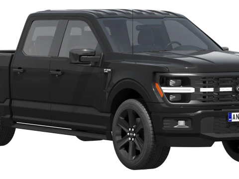 F-150 Lobo 2025 3D Model