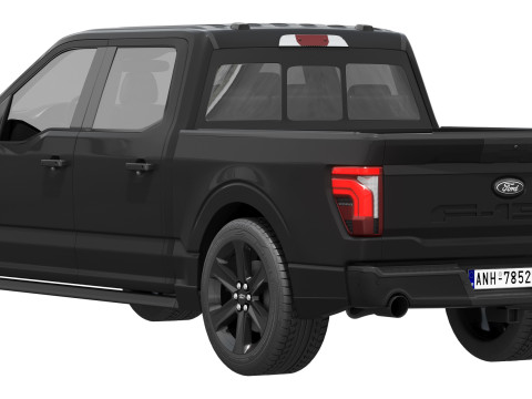F-150 Lobo 2025 Modèle 3D