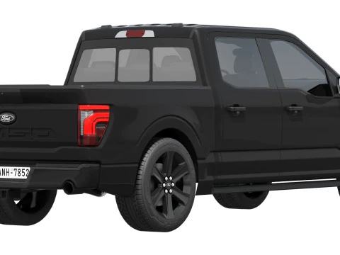 F-150 Lobo 2025 3D Model