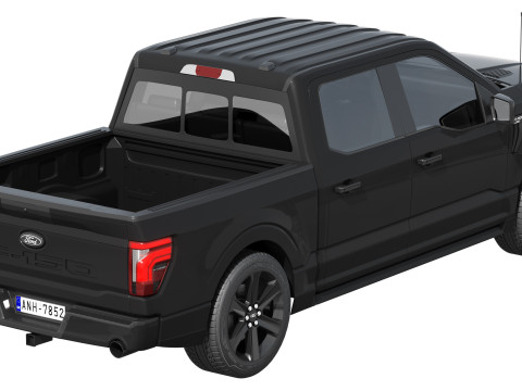F-150 Lobo 2025 Modèle 3D