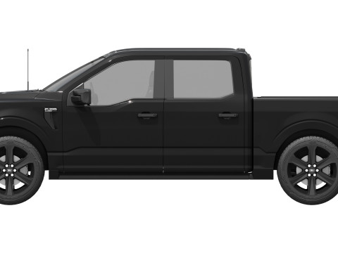 F-150 Lobo 2025 Modèle 3D