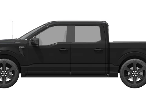 F-150 Lobo 2025 3D Model