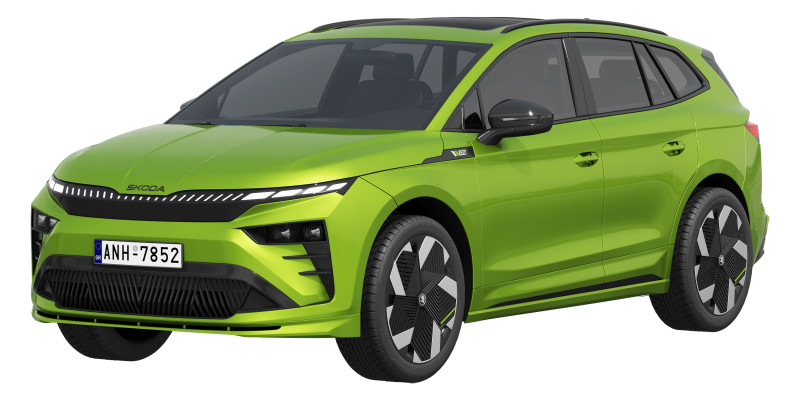 Skoda Enyaq RS 2026 Model 3D .c4d .max .obj .3ds .fbx .stl .blend
