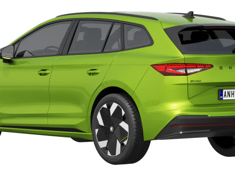Skoda Enyaq RS 2026 3D Model