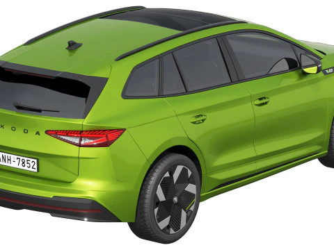 Skoda Enyaq RS 2026 3D Model