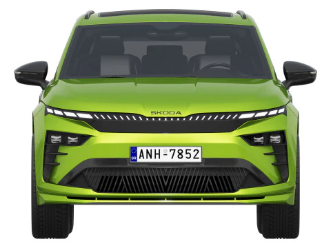 Skoda Enyaq RS 2026 3D Model
