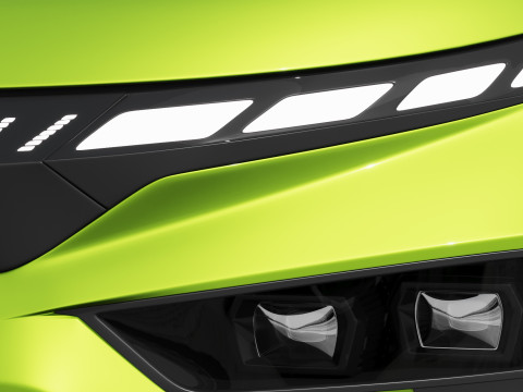 Skoda Enyaq RS 2026 Model 3D