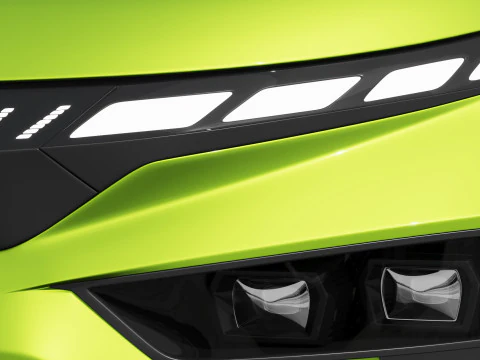 Skoda Enyaq RS 2026 3D Model