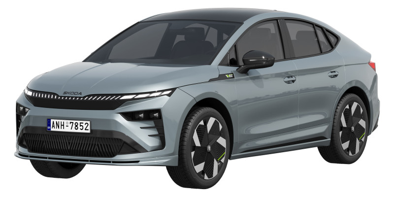 Skoda Enyaq Coupe RS 2026 Modèle 3D .c4d .max .obj .3ds .fbx .stl .blend