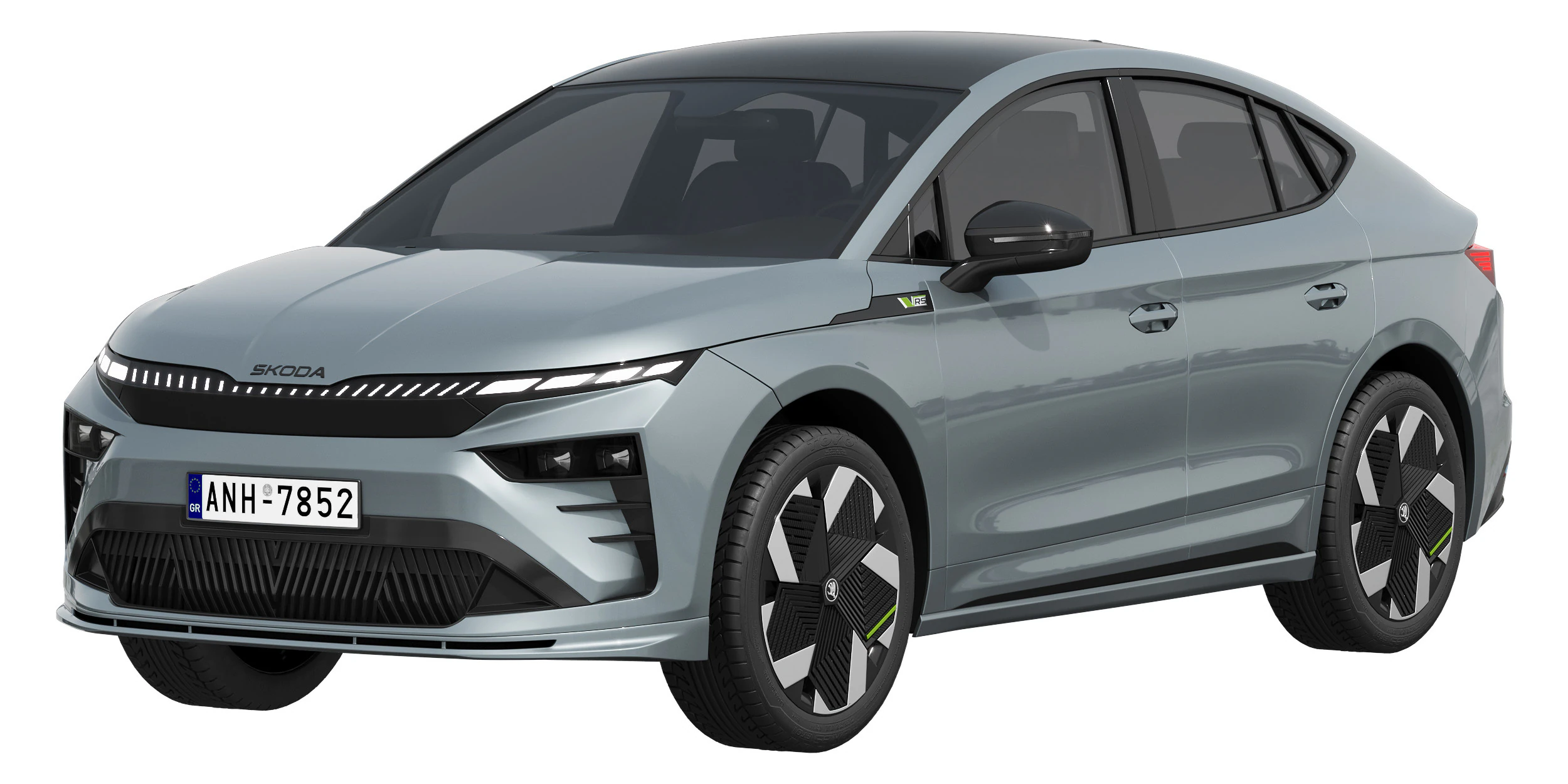 Skoda Enyaq Coupe RS 2026 3D Model .c4d .max .obj .3ds .fbx .stl .blend 