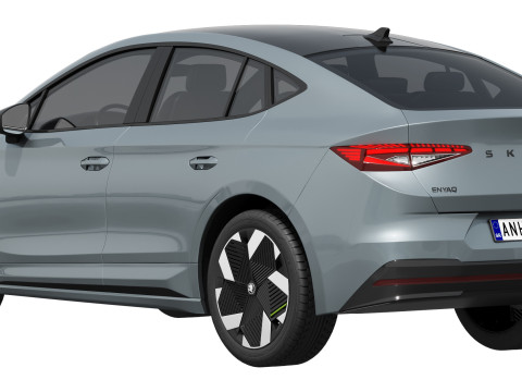 Skoda Enyaq Coupe RS 2026 Modèle 3D