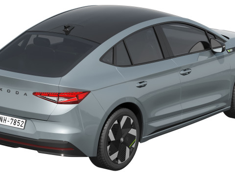 Skoda Enyaq Coupe RS 2026 Modèle 3D
