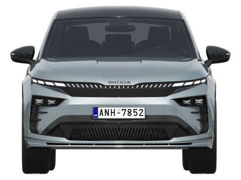 Skoda Enyaq Coupe RS 2026 3D Model