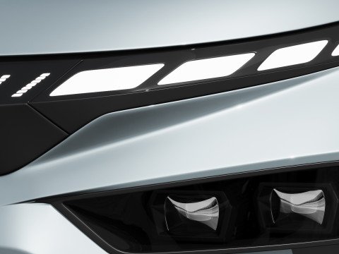 Skoda Enyaq Coupe RS 2026 Modèle 3D